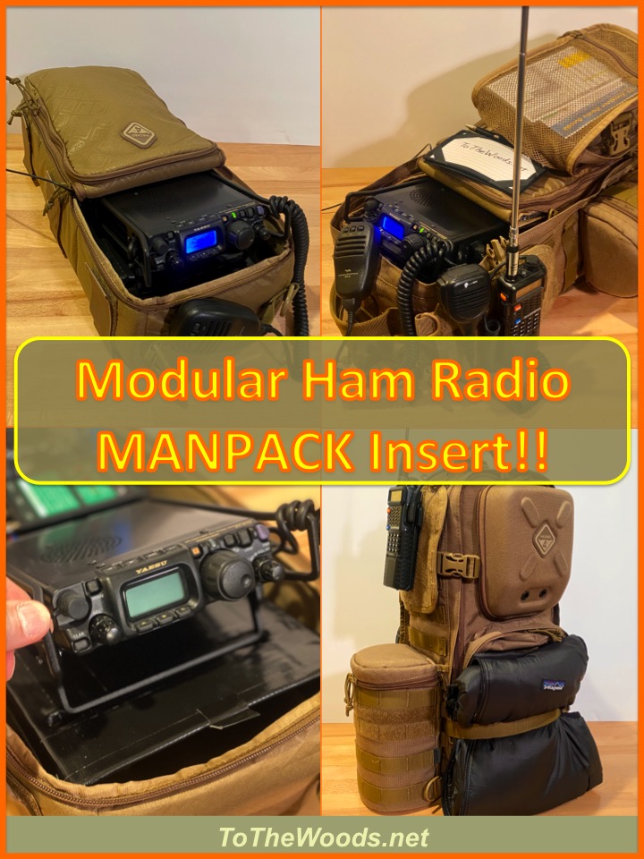 MANPACK! Modular HF Go-Kit with Hazard 4 Evac Insert
