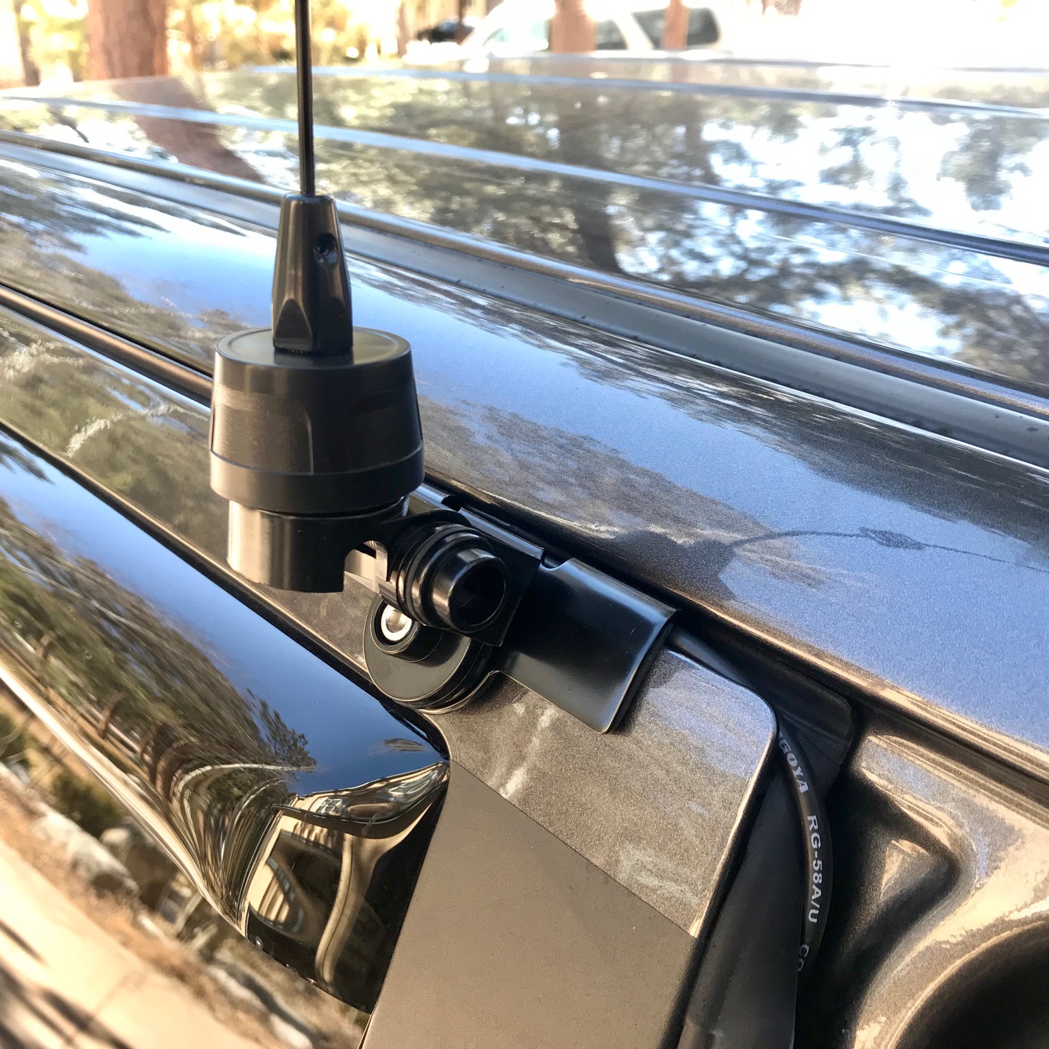 Window Mount Amateur Antenna