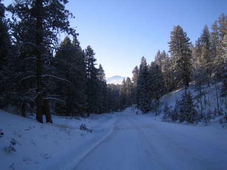 Rampart Range Road near Woodland Park Colorado 2324 December 2009